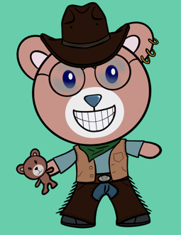 Best Polygon NFT Collection on Opensea - Jolly Teddy Party #8146