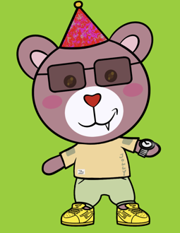 Best Polygon NFT Collection on Opensea - Jolly Teddy Party #8147