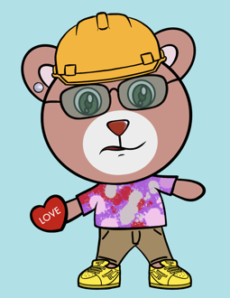 Best Polygon NFT Collection on Opensea - Jolly Teddy Party #8151