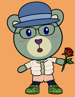 Best Polygon NFT Collection on Opensea - Jolly Teddy Party #8159