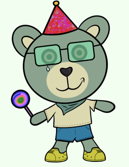 Best Polygon NFT Collection on Opensea - Jolly Teddy Party #8165
