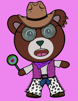 Best Polygon NFT Collection on Opensea - Jolly Teddy Party #8170