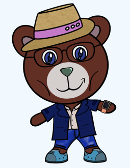 Best Polygon NFT Collection on Opensea - Jolly Teddy Party #8171
