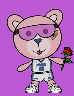 Best Polygon NFT Collection on Opensea - Jolly Teddy Party #8172