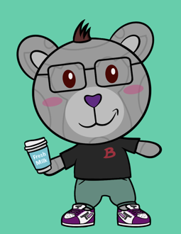 Best Polygon NFT Collection on Opensea - Jolly Teddy Party #8178