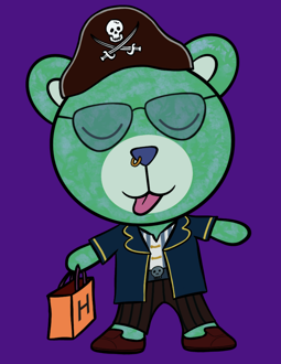 Best Polygon NFT Collection on Opensea - Jolly Teddy Party #8182