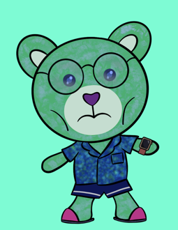 Best Polygon NFT Collection on Opensea - Jolly Teddy Party #819