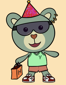 Best Polygon NFT Collection on Opensea - Jolly Teddy Party #820