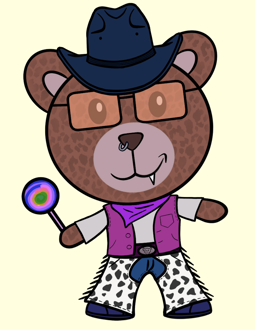 Best Polygon NFT Collection on Opensea - Jolly Teddy Party #8200