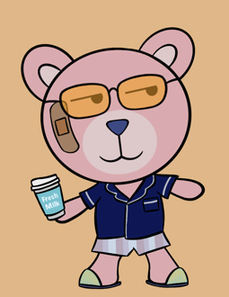 Best Polygon NFT Collection on Opensea - Jolly Teddy Party #8203