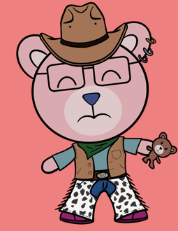 Best Polygon NFT Collection on Opensea - Jolly Teddy Party #8204