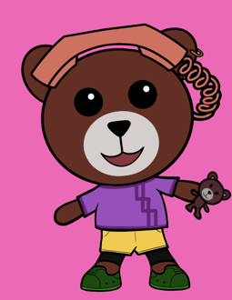 Best Polygon NFT Collection on Opensea - Jolly Teddy Party #8206