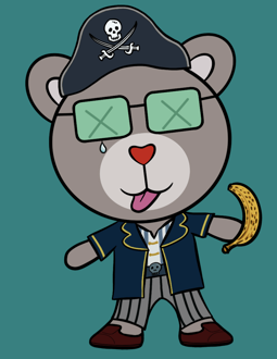 Best Polygon NFT Collection on Opensea - Jolly Teddy Party #8212