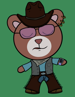 Best Polygon NFT Collection on Opensea - Jolly Teddy Party #8216