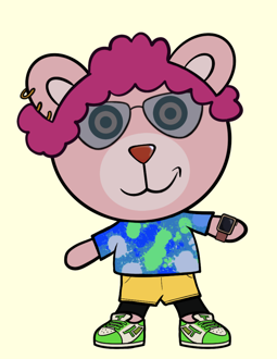 Best Polygon NFT Collection on Opensea - Jolly Teddy Party #822