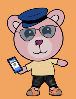 Best Polygon NFT Collection on Opensea - Jolly Teddy Party #8221