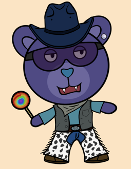 Best Polygon NFT Collection on Opensea - Jolly Teddy Party #8225