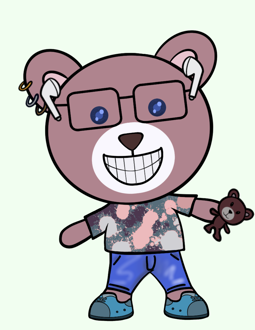 Best Polygon NFT Collection on Opensea - Jolly Teddy Party #8234