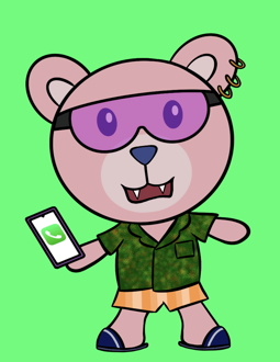 Best Polygon NFT Collection on Opensea - Jolly Teddy Party #8240
