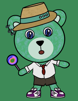 Best Polygon NFT Collection on Opensea - Jolly Teddy Party #8246
