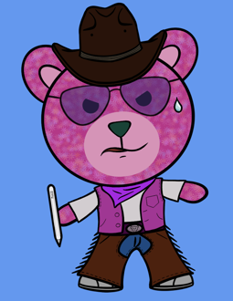 Best Polygon NFT Collection on Opensea - Jolly Teddy Party #8258