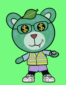 Best Polygon NFT Collection on Opensea - Jolly Teddy Party #826
