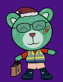 Best Polygon NFT Collection on Opensea - Jolly Teddy Party #8267