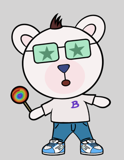 Best Polygon NFT Collection on Opensea - Jolly Teddy Party #8273