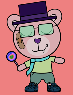 Best Polygon NFT Collection on Opensea - Jolly Teddy Party #8288