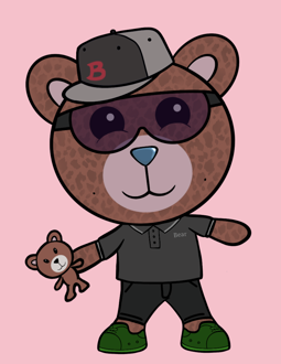 Best Polygon NFT Collection on Opensea - Jolly Teddy Party #8292