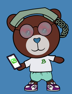 Best Polygon NFT Collection on Opensea - Jolly Teddy Party #8293