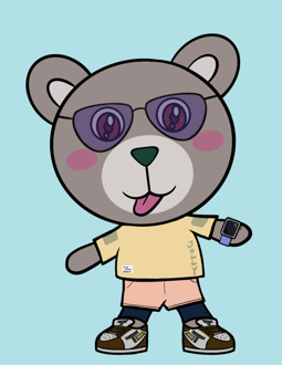 Best Polygon NFT Collection on Opensea - Jolly Teddy Party #8296