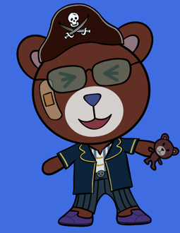 Best Polygon NFT Collection on Opensea - Jolly Teddy Party #8297