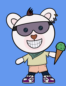 Best Polygon NFT Collection on Opensea - Jolly Teddy Party #832