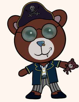 Best Polygon NFT Collection on Opensea - Jolly Teddy Party #8353