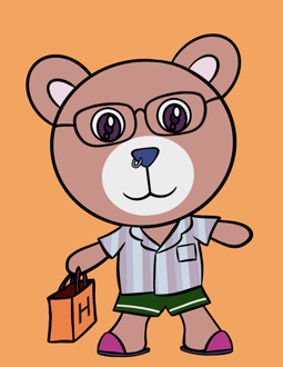 Best Polygon NFT Collection on Opensea - Jolly Teddy Party #8354