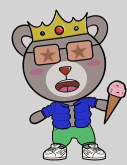 Best Polygon NFT Collection on Opensea - Jolly Teddy Party #8362