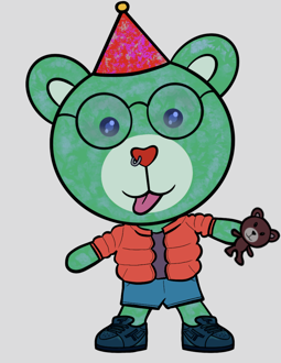 Best Polygon NFT Collection on Opensea - Jolly Teddy Party #8368