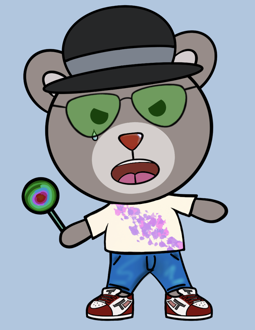 Best Polygon NFT Collection on Opensea - Jolly Teddy Party #8369
