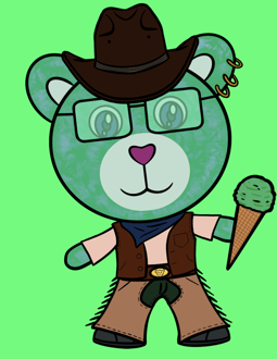 Best Polygon NFT Collection on Opensea - Jolly Teddy Party #8382