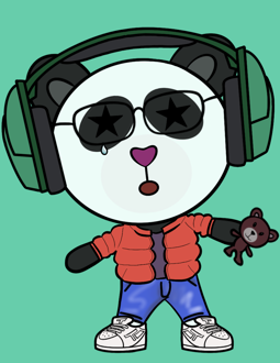 Best Polygon NFT Collection on Opensea - Jolly Teddy Party #8389