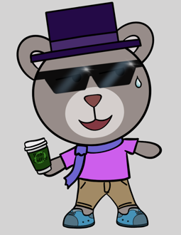 Best Polygon NFT Collection on Opensea - Jolly Teddy Party #8391