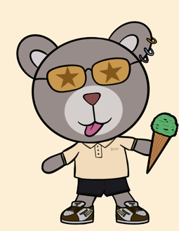 Best Polygon NFT Collection on Opensea - Jolly Teddy Party #8397