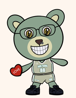 Best Polygon NFT Collection on Opensea - Jolly Teddy Party #8407