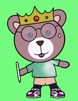 Best Polygon NFT Collection on Opensea - Jolly Teddy Party #841