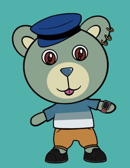 Best Polygon NFT Collection on Opensea - Jolly Teddy Party #8410