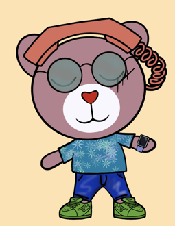 Best Polygon NFT Collection on Opensea - Jolly Teddy Party #8415
