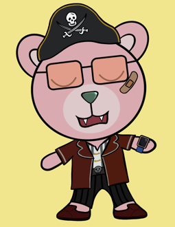 Best Polygon NFT Collection on Opensea - Jolly Teddy Party #8431
