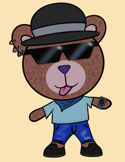 Best Polygon NFT Collection on Opensea - Jolly Teddy Party #8436
