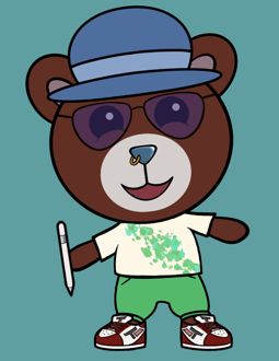 Best Polygon NFT Collection on Opensea - Jolly Teddy Party #8439